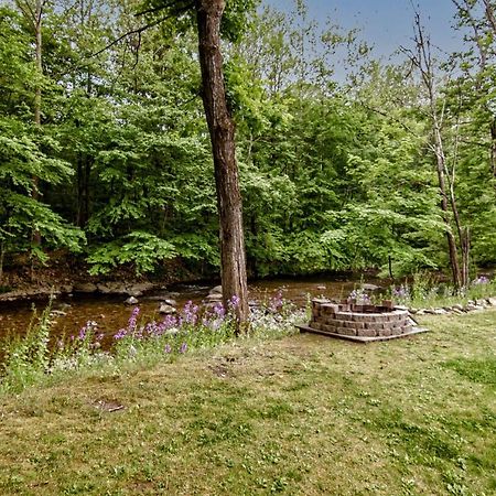 Cabin By The Creek With Private Creek Access Tannersville Dış mekan fotoğraf